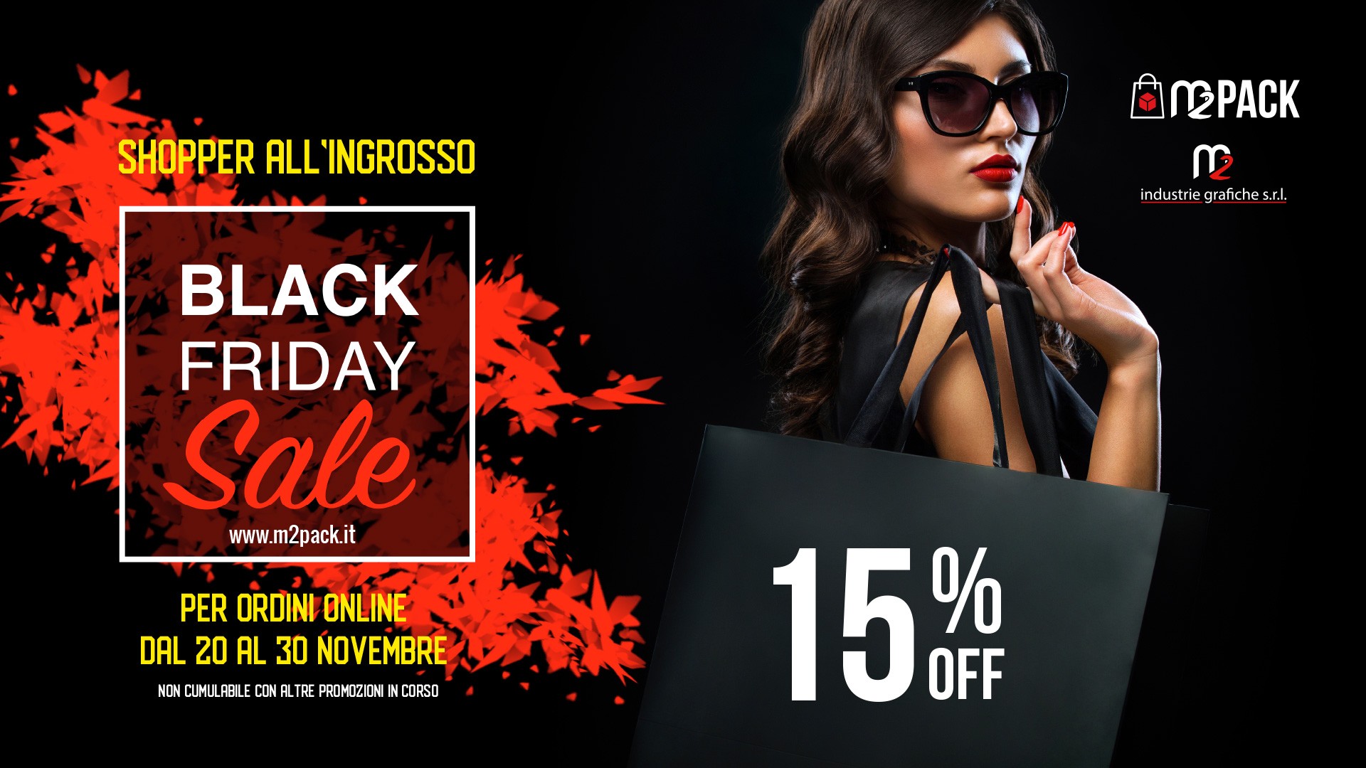 SHOPPER BLACK FRIDAY 15% OFF