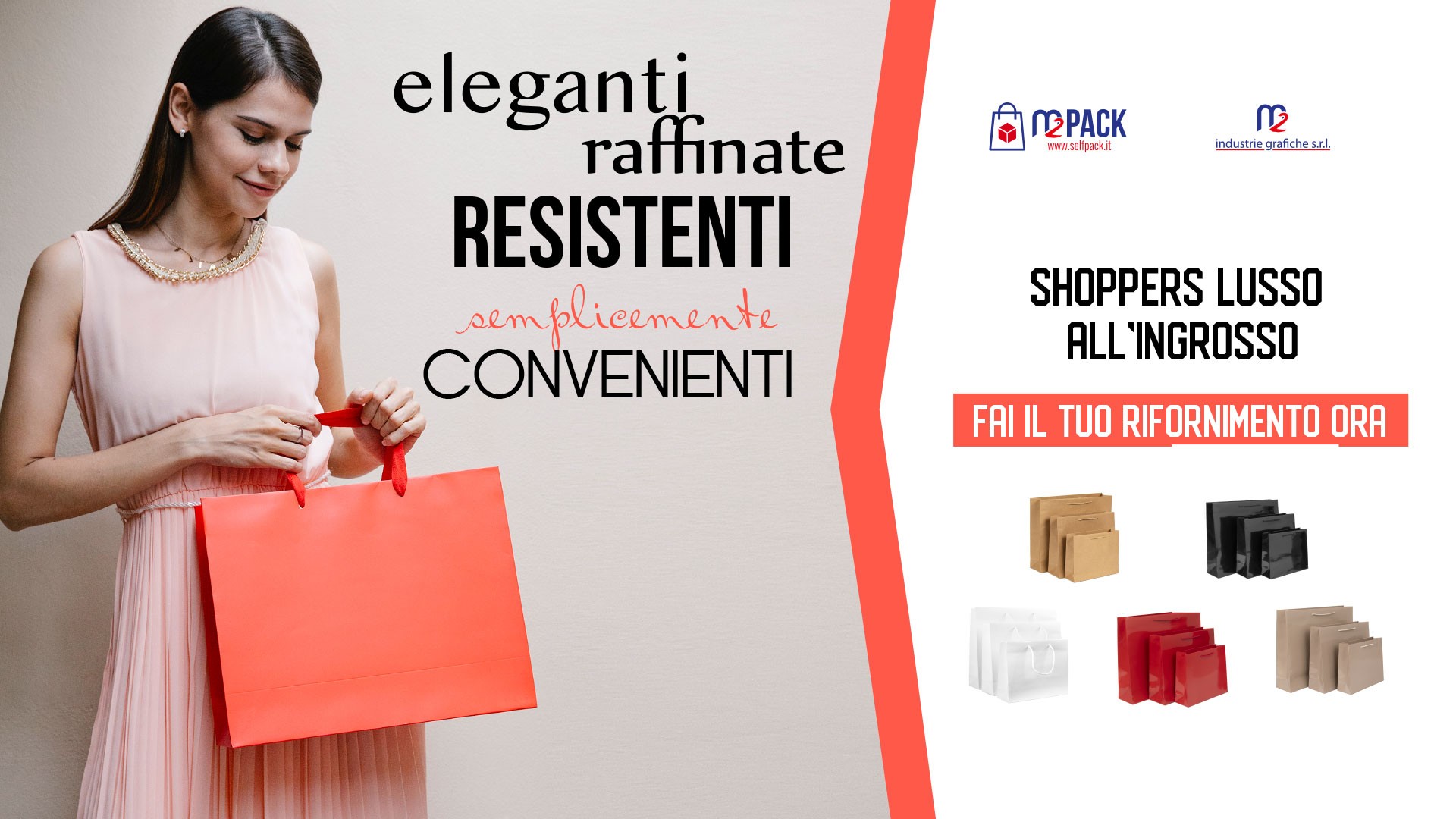 SHOPPERS LUSSO • ELEGANTI • RESISTENTI • CONVENIENTI