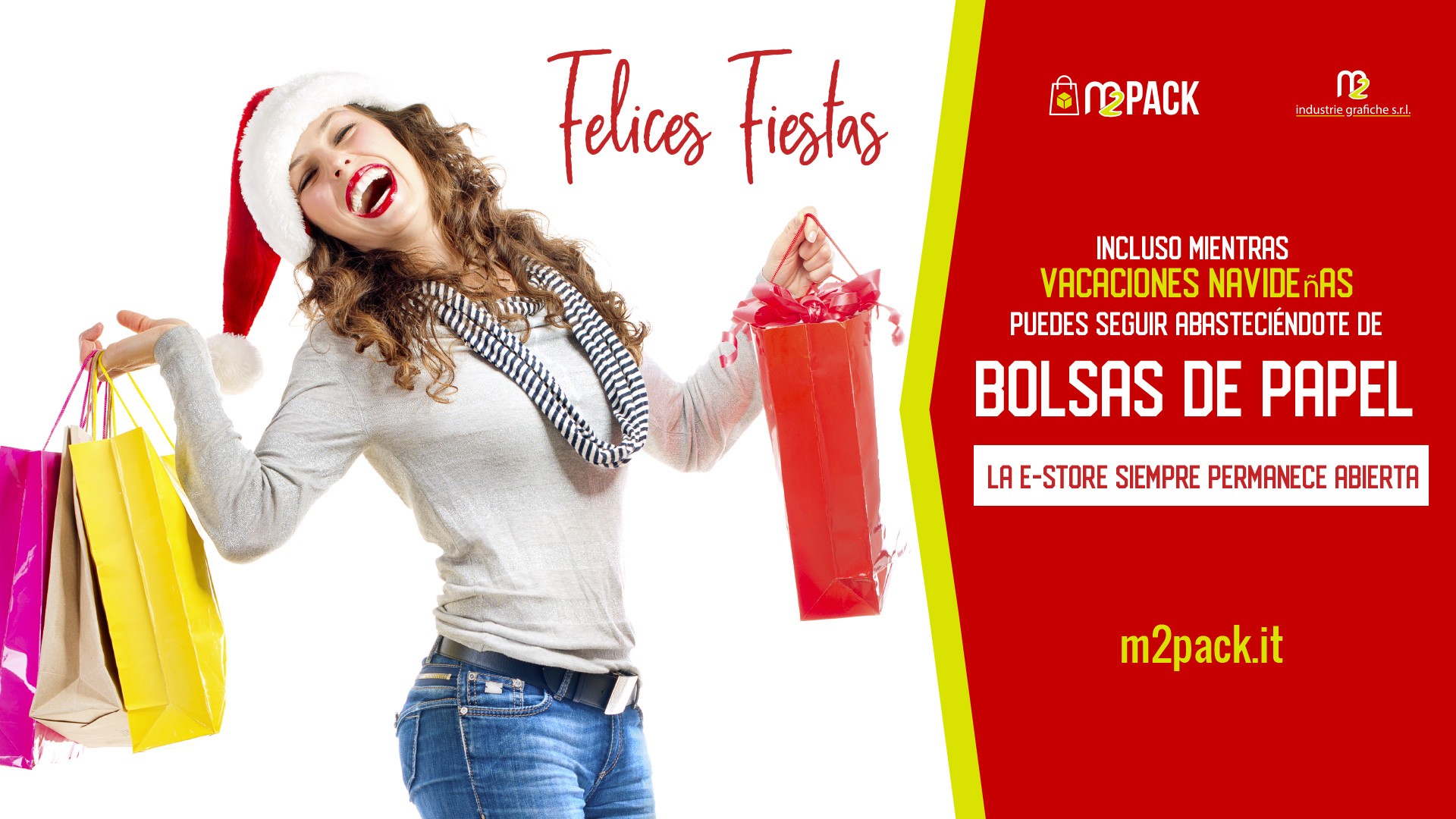  LA E-SHOP TAMBIÉN PERMANECE ABIERTA DURANTE LAS VACACIONES DE NAVIDAD