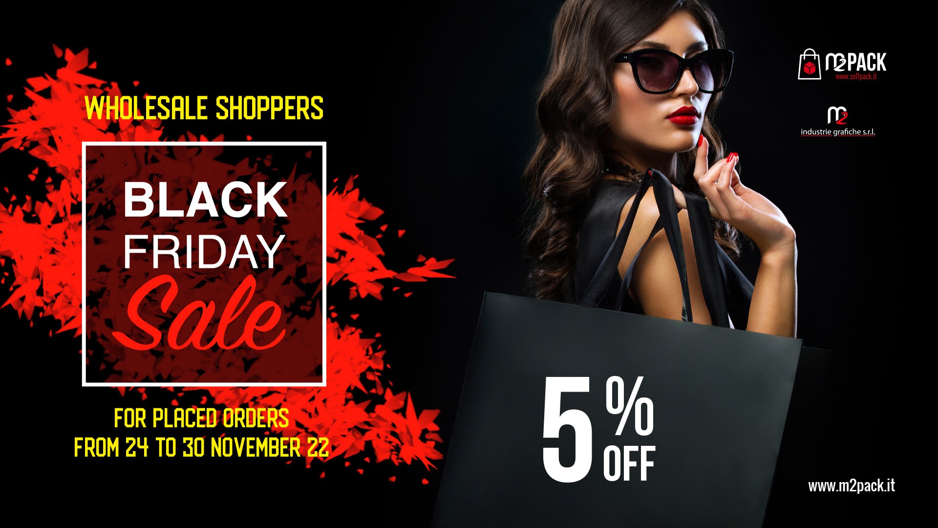 SHOPPER BLACK FRIDAY 5%OFF