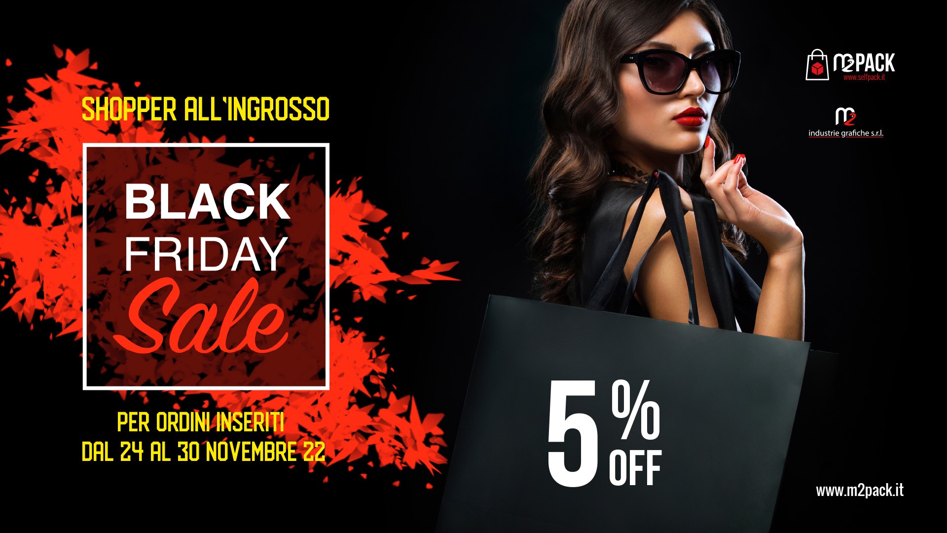 SHOPPER BLACK FRIDAY 5%OFF