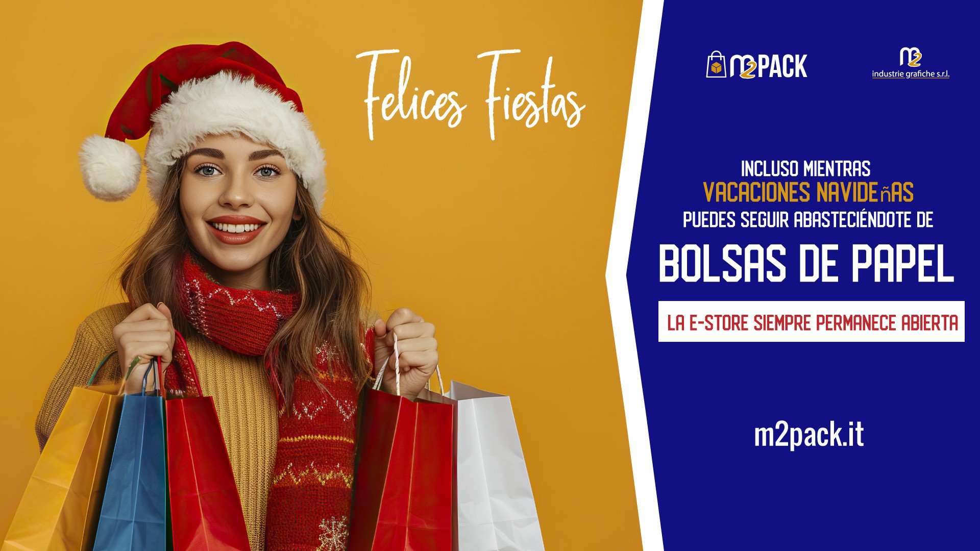 FELICES FIESTAS • TIENDA E-TIENDA SIEMPRE ABIERTA