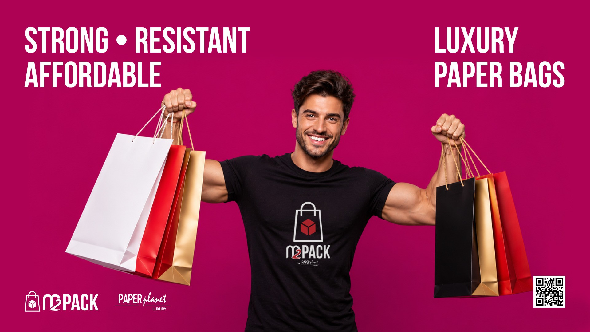 M2PACK LUXURY PAPER BAGS: STRONG, RESISTANT, AFFORDABLE