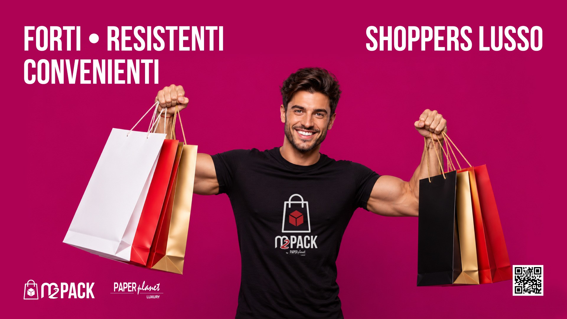 SHOPPERS LUSSO M2PACK: FORTI, RESISTENTI CONVENIENTI