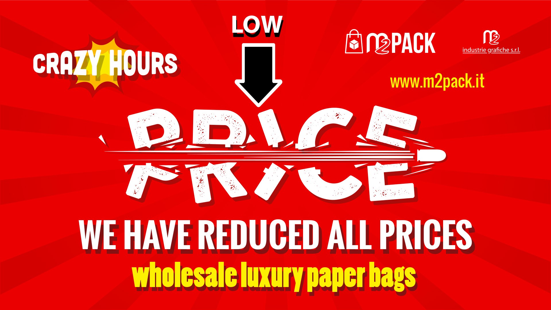 LOW PRICE PAPER BAGS - WE HAVE REDUCED THE PRICES!