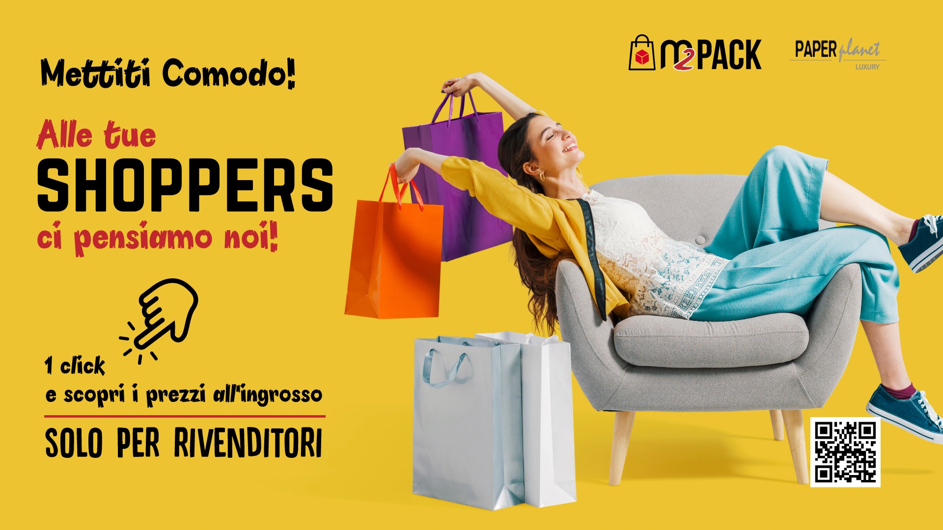 Mettiti Comodo alle tue Shopper ci pensiamo noi!