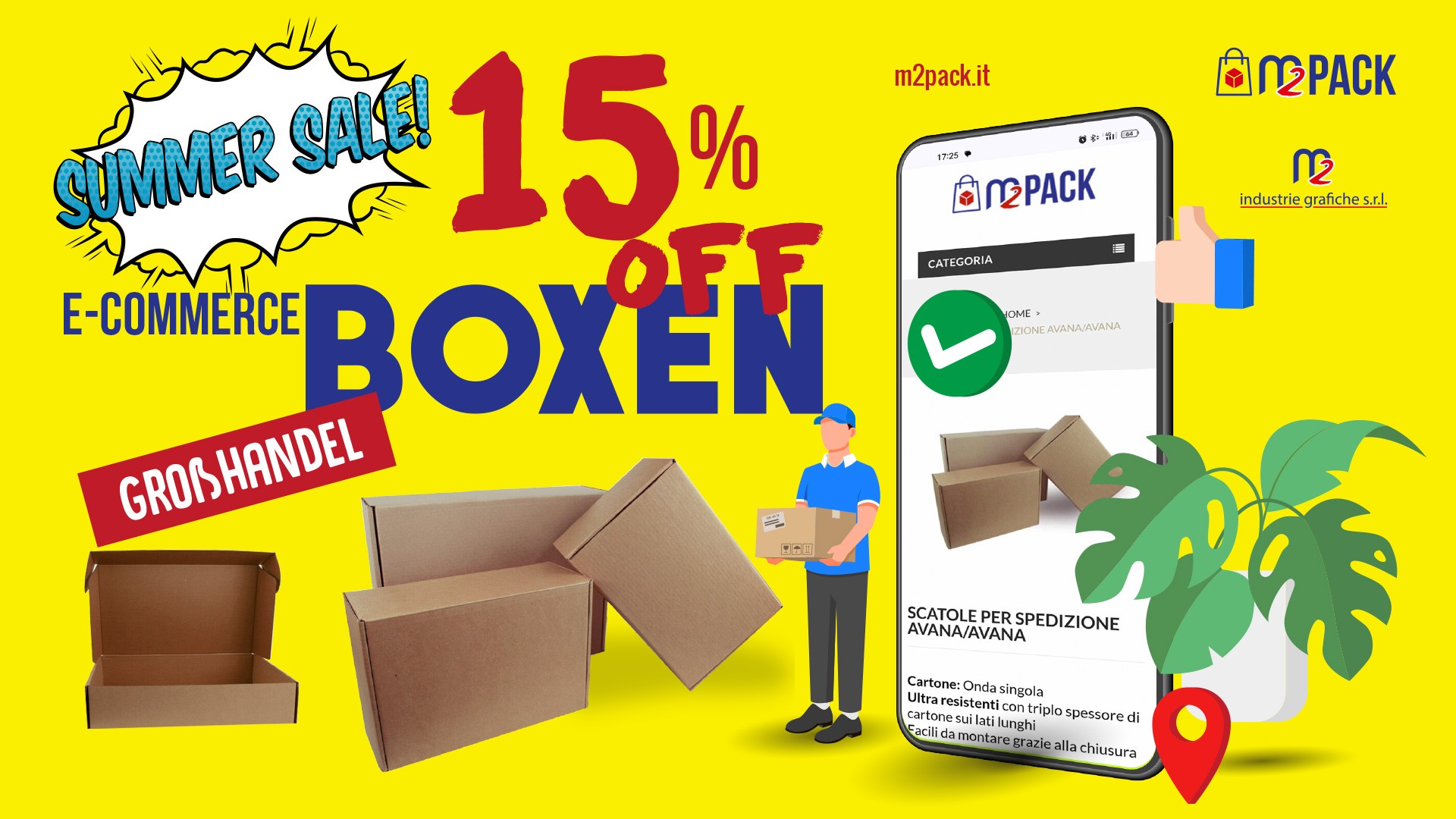 15 % RABATT AUF E-COMMERCE-BOXEN