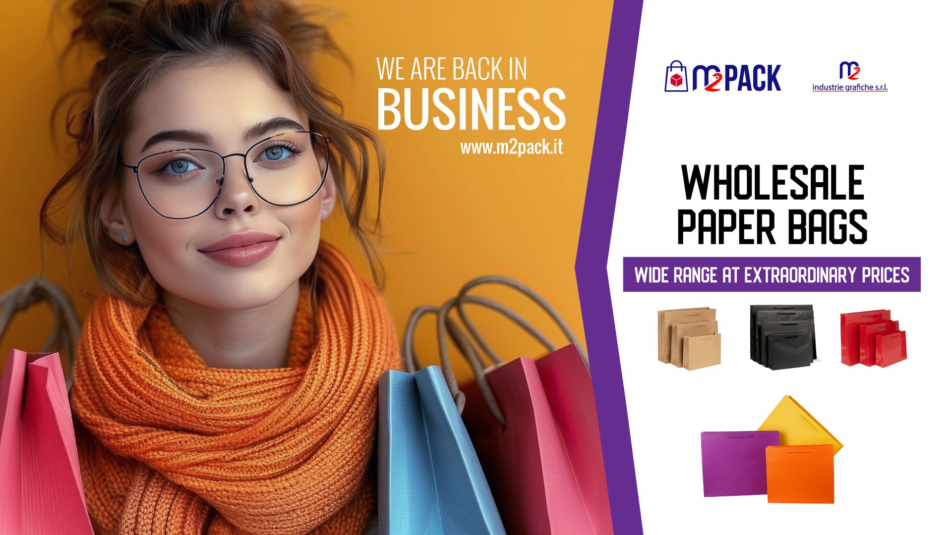 WE ARE BACK IN BUSINESS