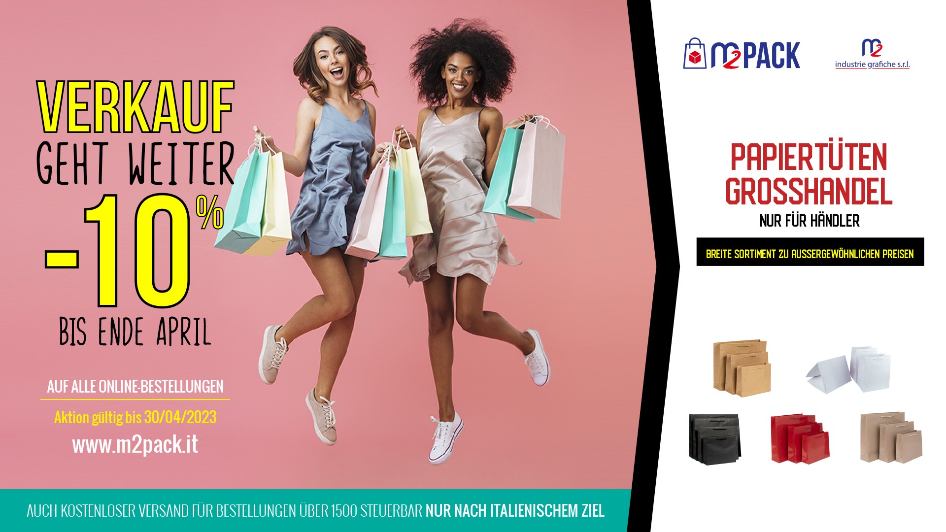 DER VERKAUF WEITER -10% BIS ENDE APRIL