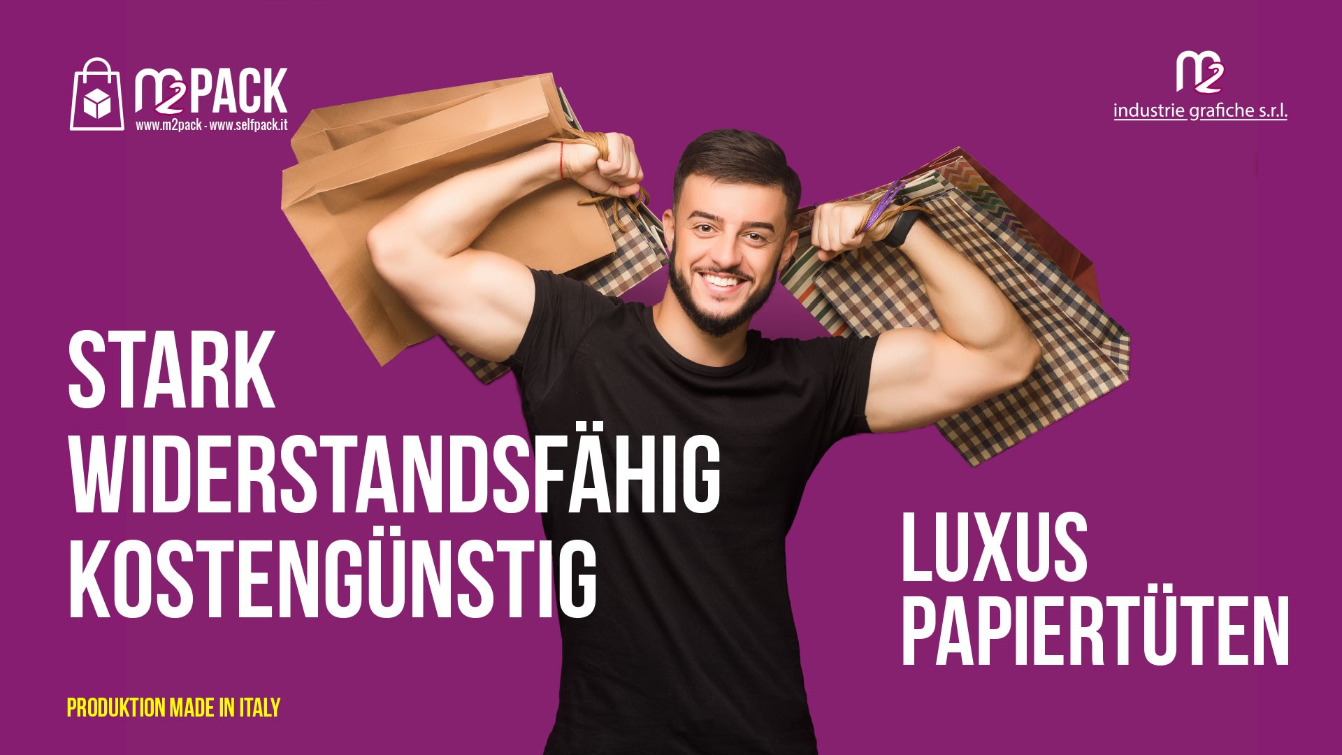 LUXUS PAPIERTÜTEN: STARK •  WIDERSTANDSFÄHIG • KOSTENGÜNSTIG
